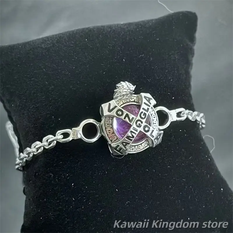 HITMAN REBORN Hibari Kyōya аниме косплей браслеты ручной работы ювелирные изделия ожерелье игра ручная цепочка аксессуары реквизит подарок