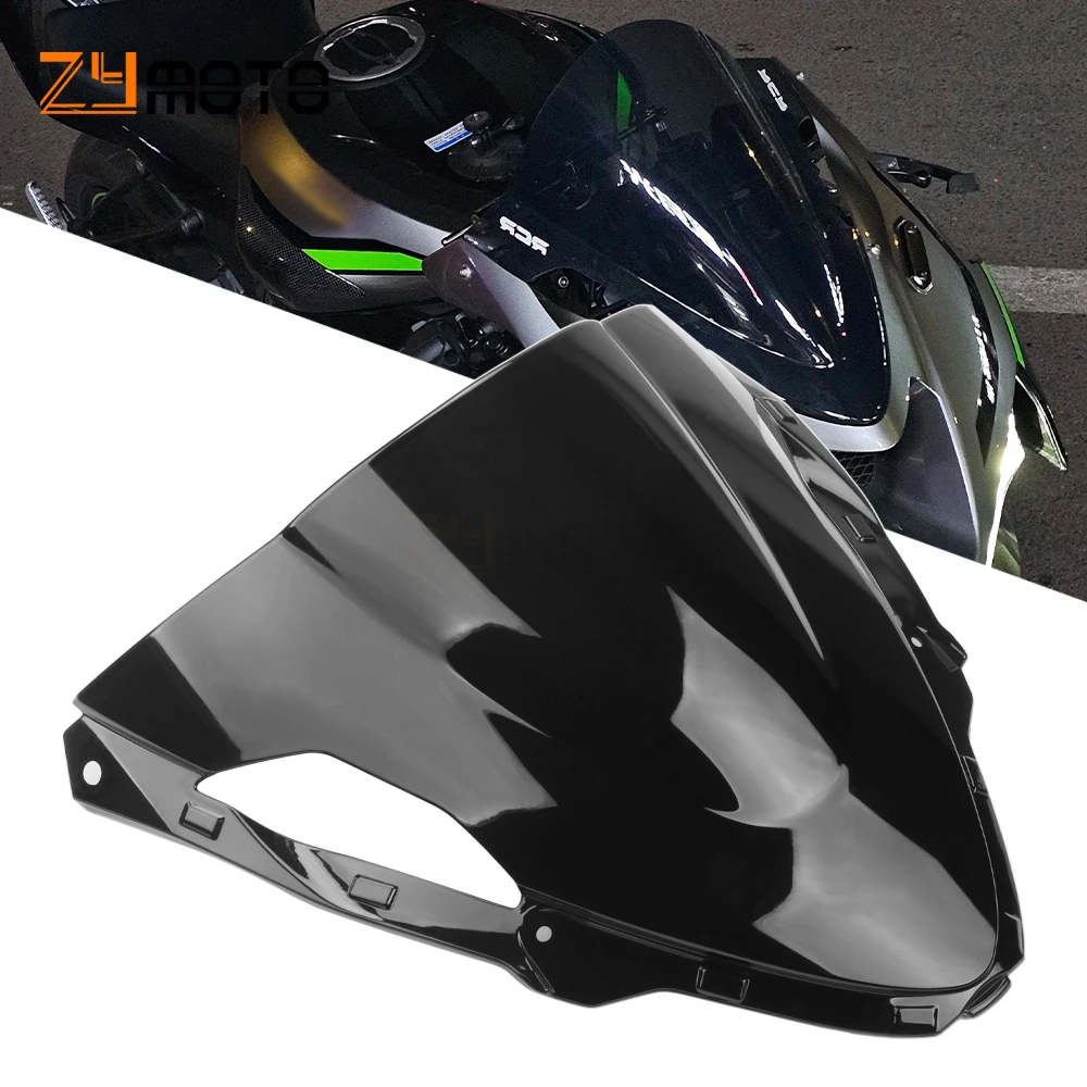 

For ZX 6R ZX6R ZX-6R 2024 2025 Motorcycle accessories Windshield Wind Shield Screen Deflector Windscreen Fairing New 2024 2025