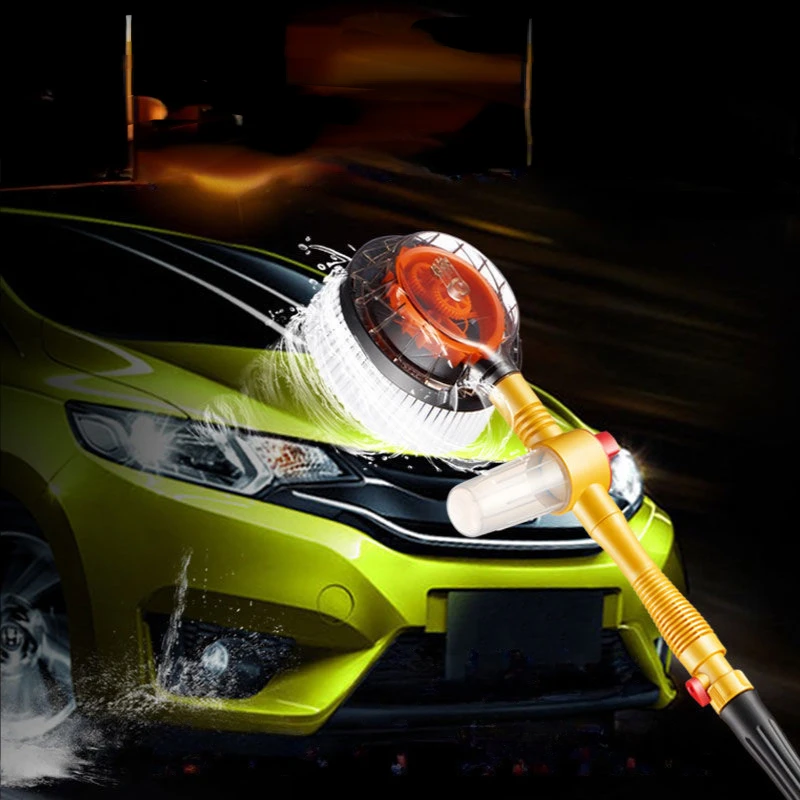 Car wash mop car with automatic car wash brush soft bristle wipe car dry and wet dual-use car wash tool through water car wash