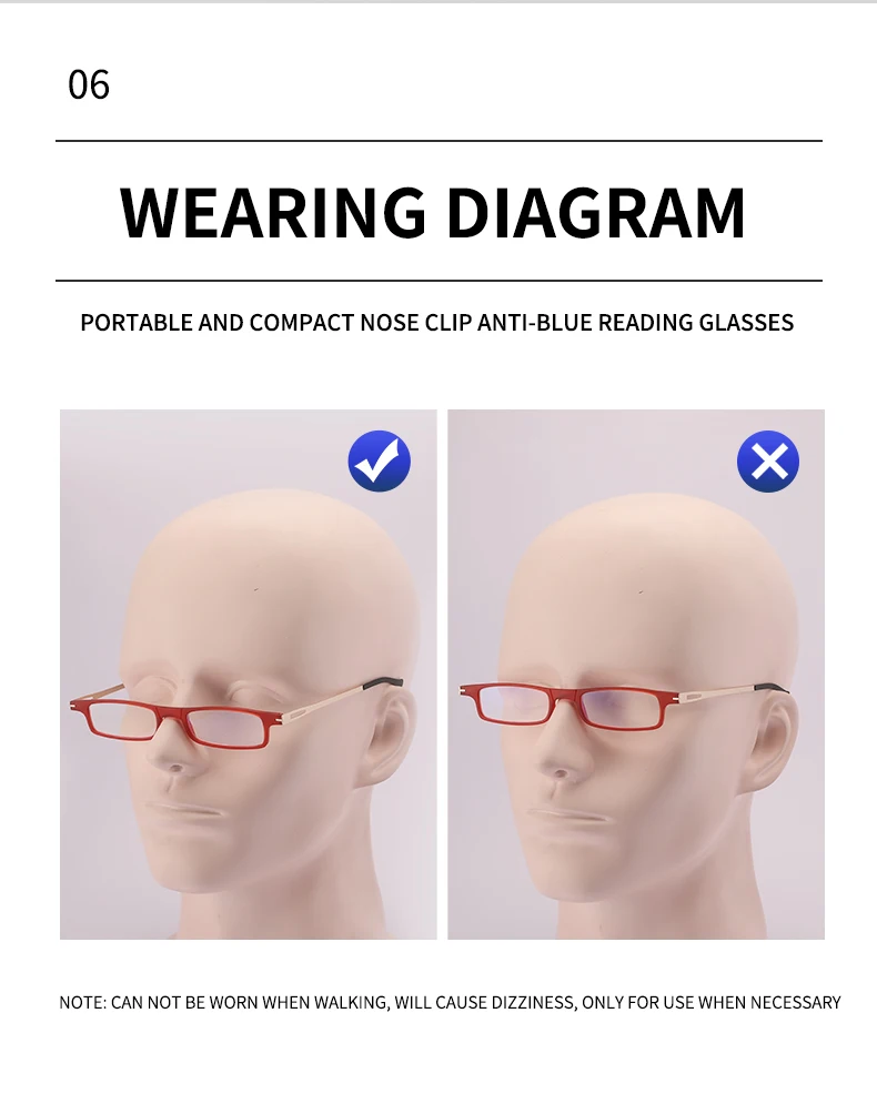 KAEDEK Unisex Neue Mode Klapp Lesebrille Tragbare Anti Augen Überanstrengung Blau Licht Blockieren Leser Gläser Mit Box – Detail 13