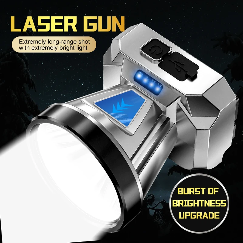 Headlight Strong Light Charging Super Bright Head Mounted Lighting Ultra Long Endurance Outdoor Night Fishing Mining Light Small