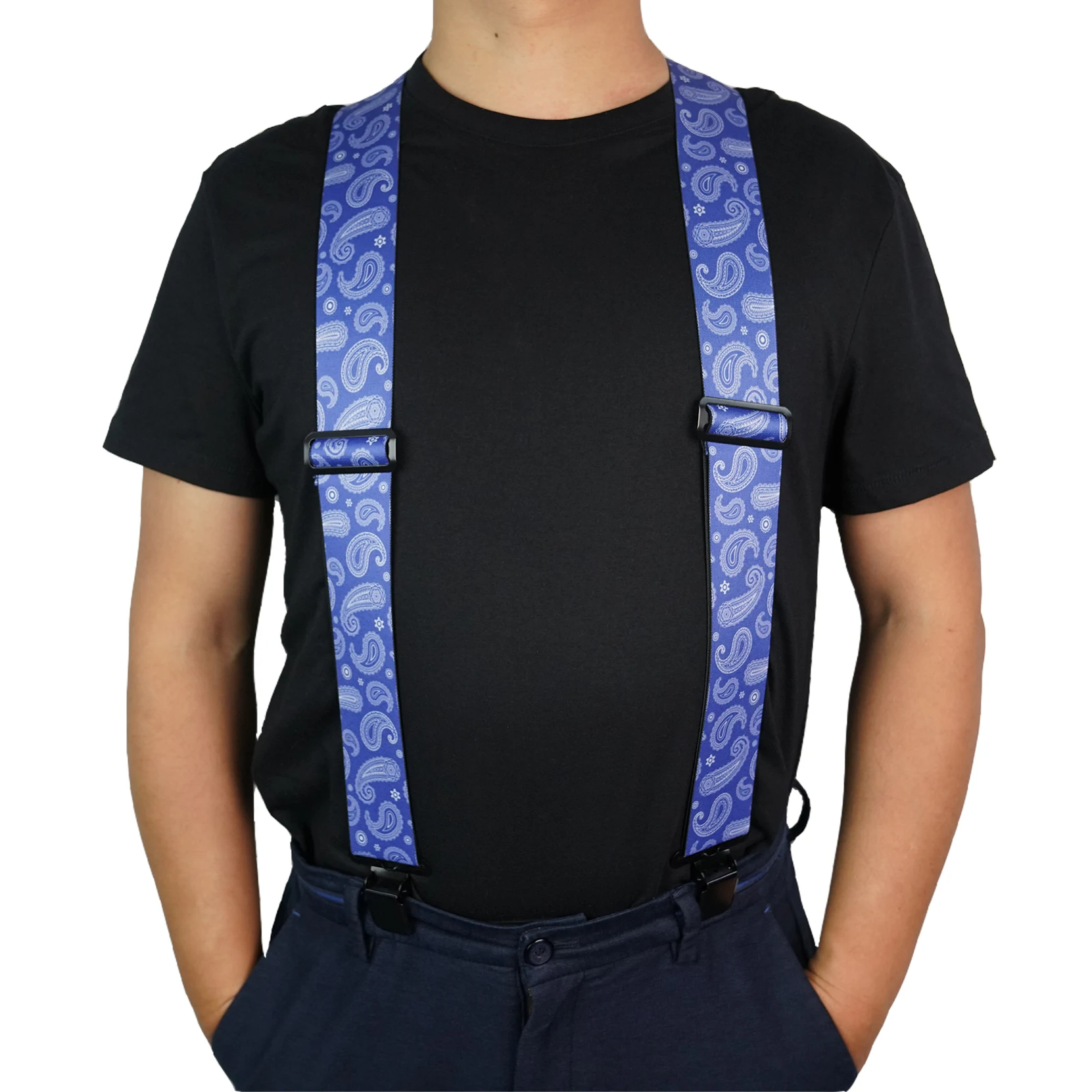 MELOTOUGH Suspensórios Masculinos Totalmente Elásticos 2 Polegadas de Largura X Voltar Suspensórios de Trabalho Pesados Suspensórios de Cinto de Ferramentas Homem Suspender