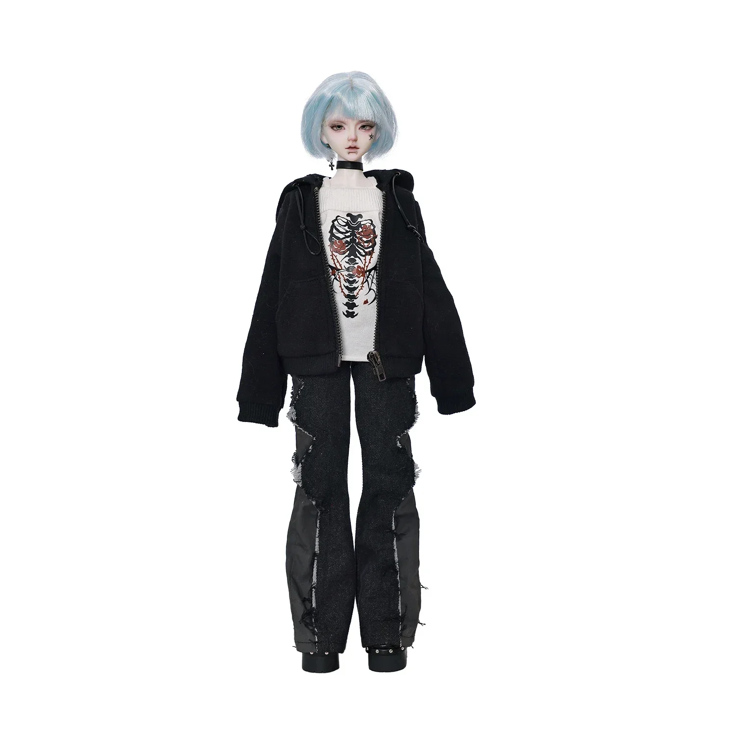 Bjd Doll 1/4 Carmen Bariy Future Robot friend Punk Style Anime  Joint Toys Fullset ShugaFairy