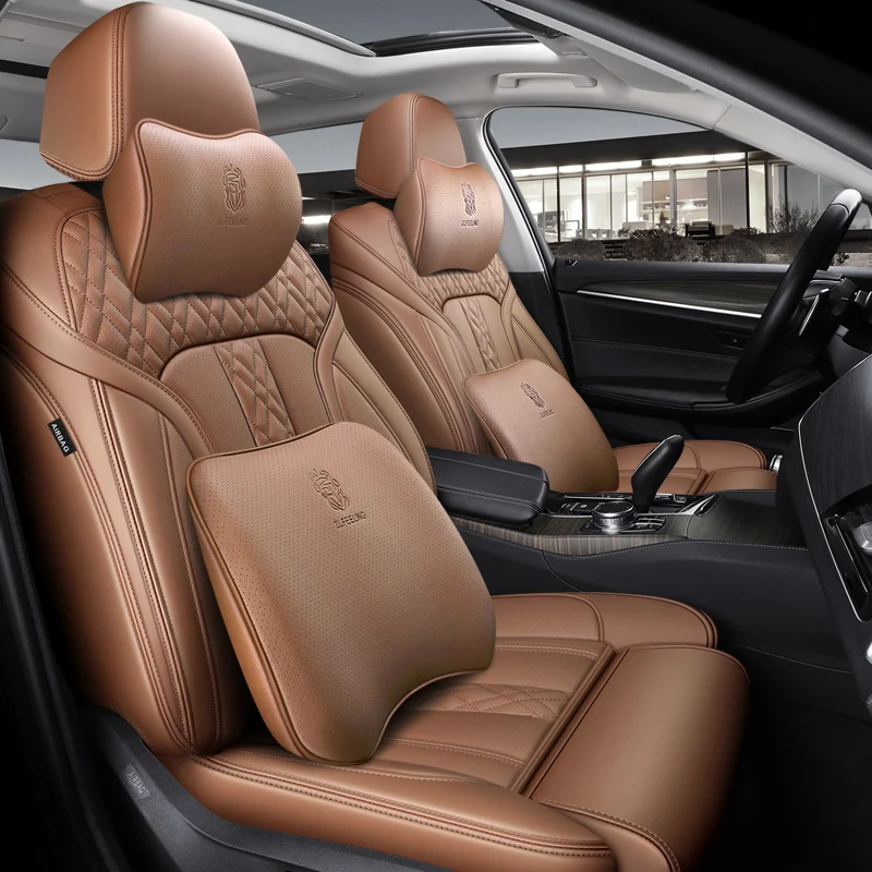 2020 تصميم جديد رائجة البيع وسادة مقعد السيارة أربعة مواسم تخصيص غطاء مقعد السيارة #4