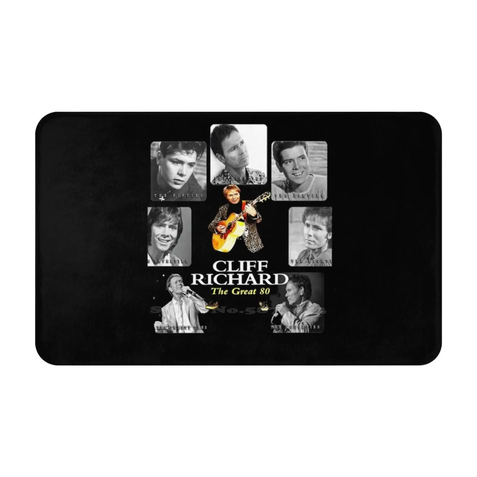Regalo para hombres, el mejor diseño claro del cantante de la leyenda americana, escritor, Actor, acantilado, Richard, impresionante para fanáticos de la película, cojín suave para el coche y el hogar