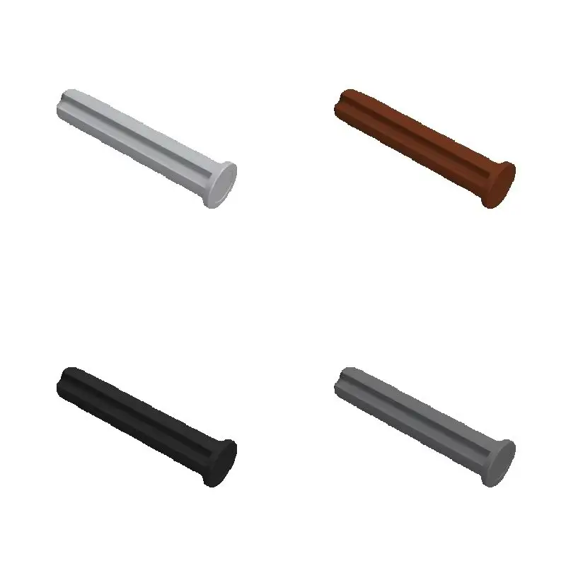 

100pcs 24316 Axle 3L with Stop Bricks Collections Bulk Modular GBC For Technical MOC DIY Building Block Compatible Toys