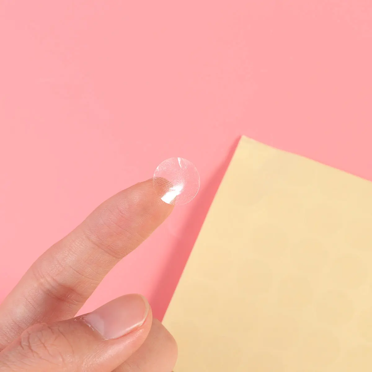 

13Mm Circular Stickers Clear PVC Fine Craftsmanship Birthday Sealing Labels for Cookies Candy Bags Boxes Jars DIY Crafts