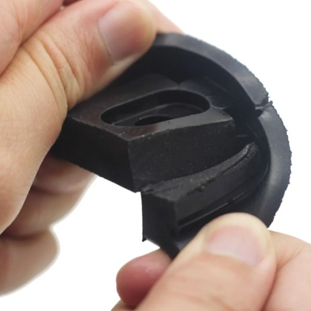 4Pcs Rubber Air Conditioning Rubber Mount Shock Pads Raised Base Anti Vibration Pad Damper Absorbing Vibration Damping Pad