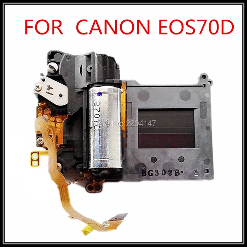 

Original disassembled camera repair parts for Canon 70D shutter blade with motor