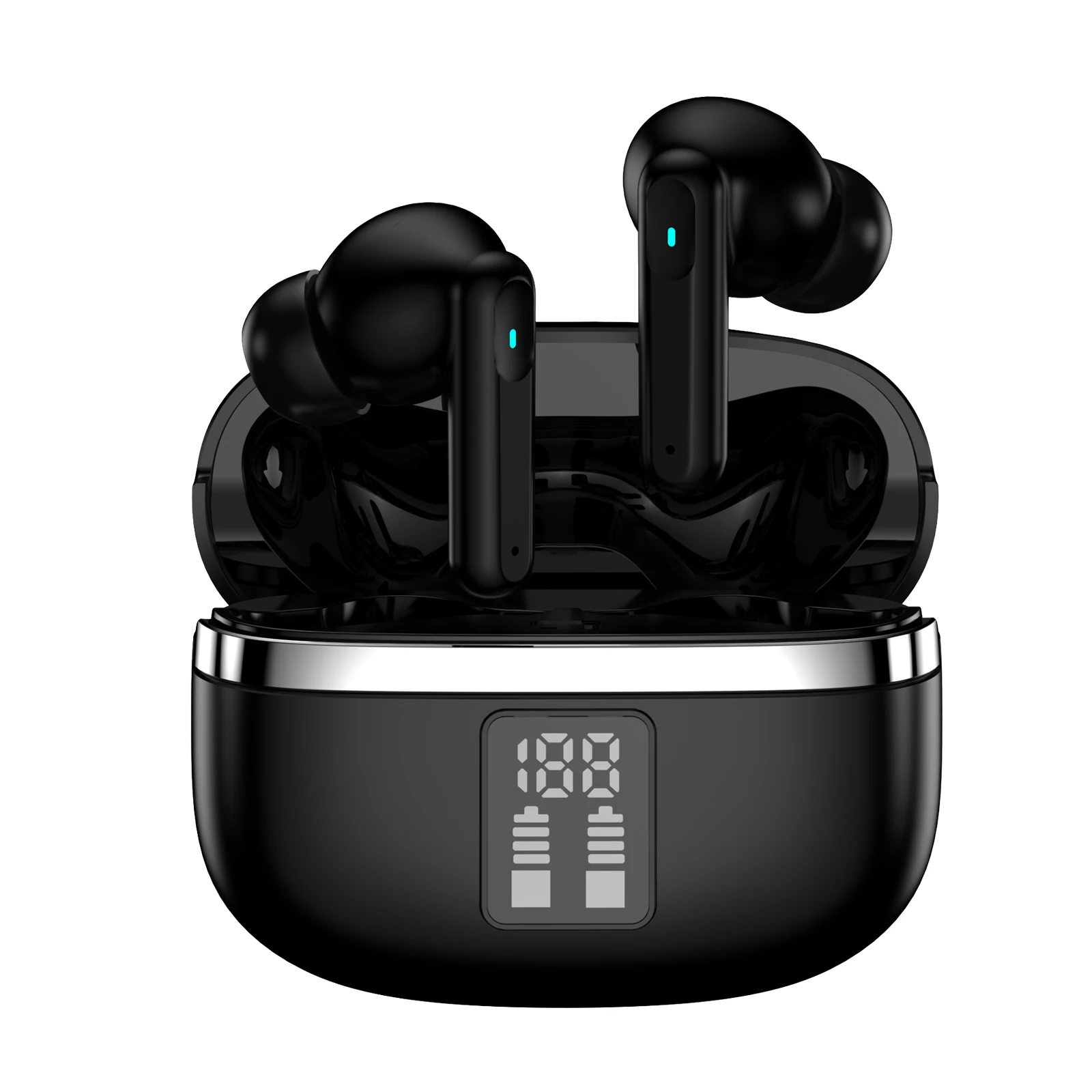 Newest BLAST! i18 Earphones TWS True Wireless Stereo Sports Bluetooth Headphones noise reduction LED Display Wireless Earbuds