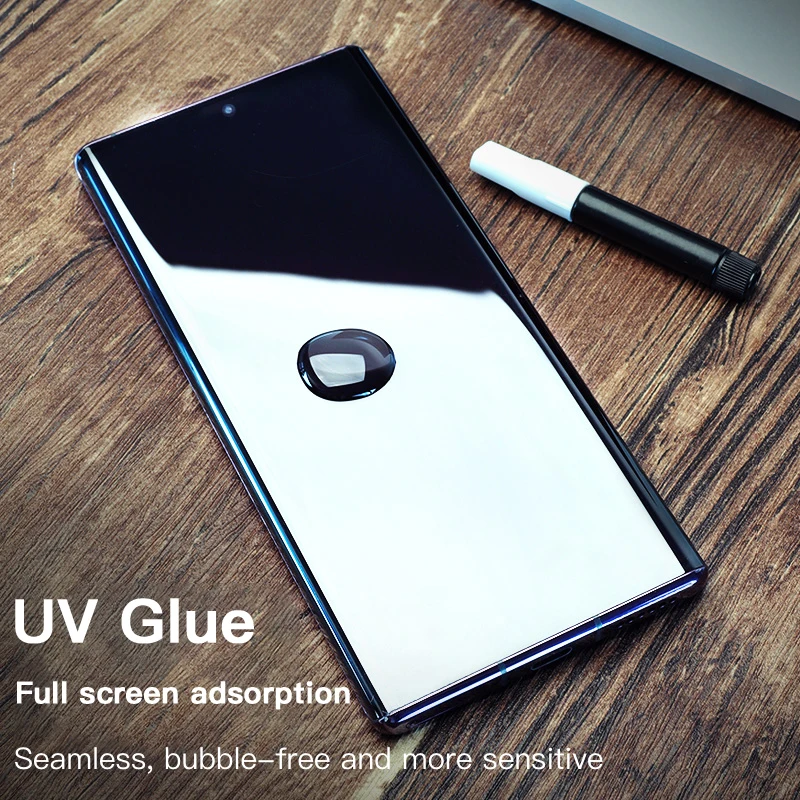 1-3PCS UV Tempered Glass For OPPO Realme 12 11 10 Pro Plus Full Cover Glue Curing For Realme12 Screen Protector