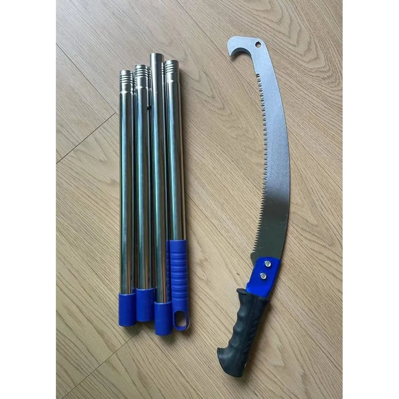 High Branch Saw Splicing Rod Telescopic Rod High Branch Saw Hand Plate Saw Single Double Hook