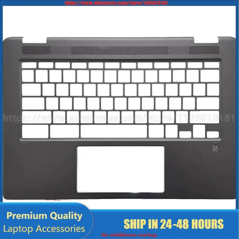 For HP Chromebook 14 CA 14B-CA TPN-Q228 Keyboard Case Cover Top Palmrest Assembly Replacement 4F0G9TATP80
