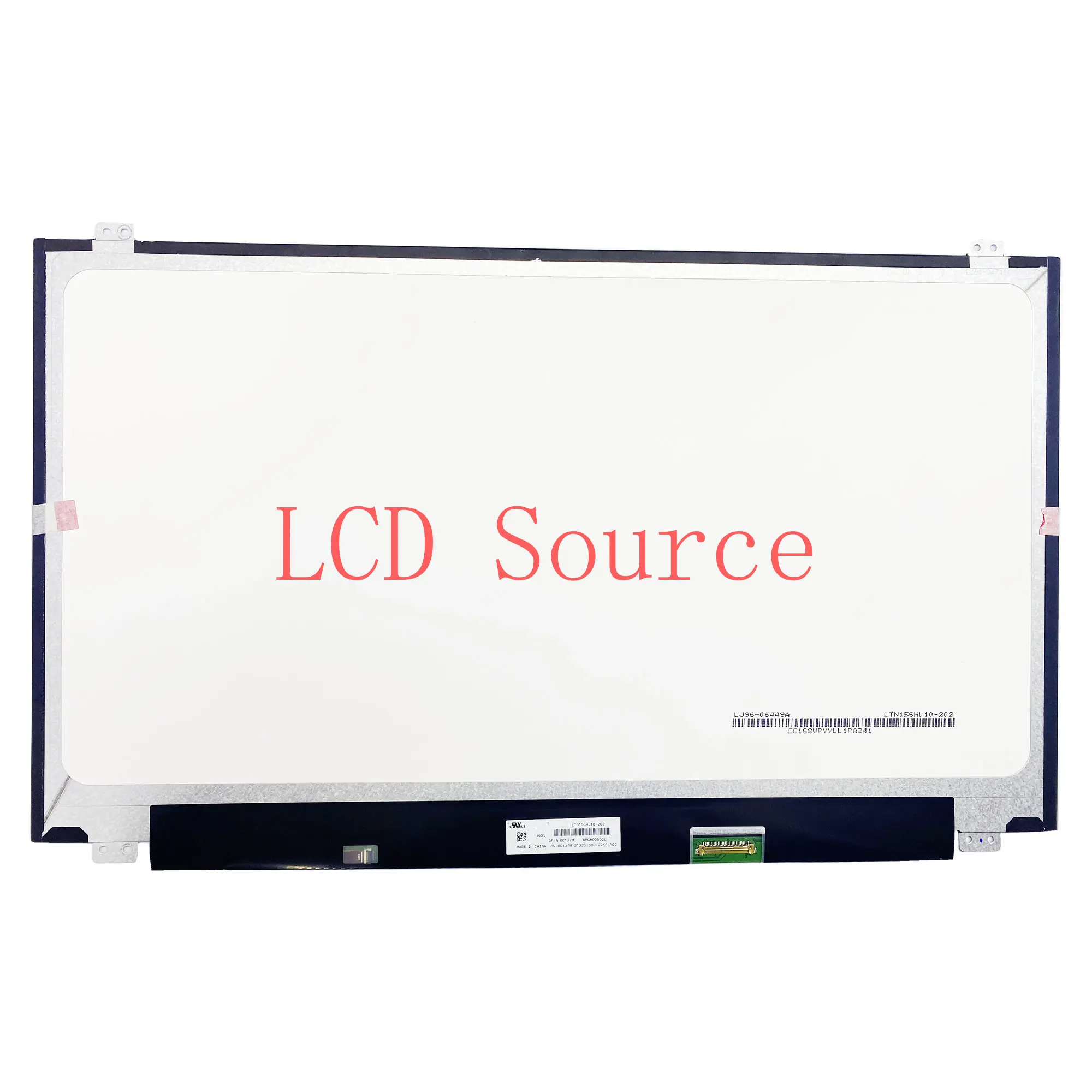 Imagem -02 - Polegada para Dell Precision 15 7510 3510 Latitude E5570 Fhd Lcd Led Widescreen C1j7m Display Painel Lcd Tela Ltn156hl10202 15.6