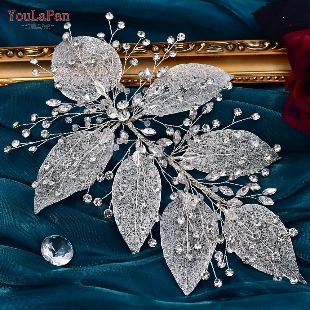 YouLaPan Sliver Color Alloy Leaf  Waist Chain Bridal Wedding Dress Belt Woman Banquet Sash Ribbon Handmade Accessories SH285