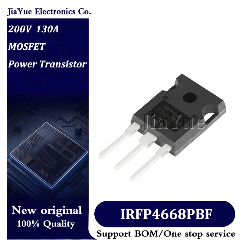 

5pcs/lot 100% New Original Chips IRFP4668PBF TO-247AC 200V 130A MOSFET Field effect tube Power Transistor IRFP4668PbF