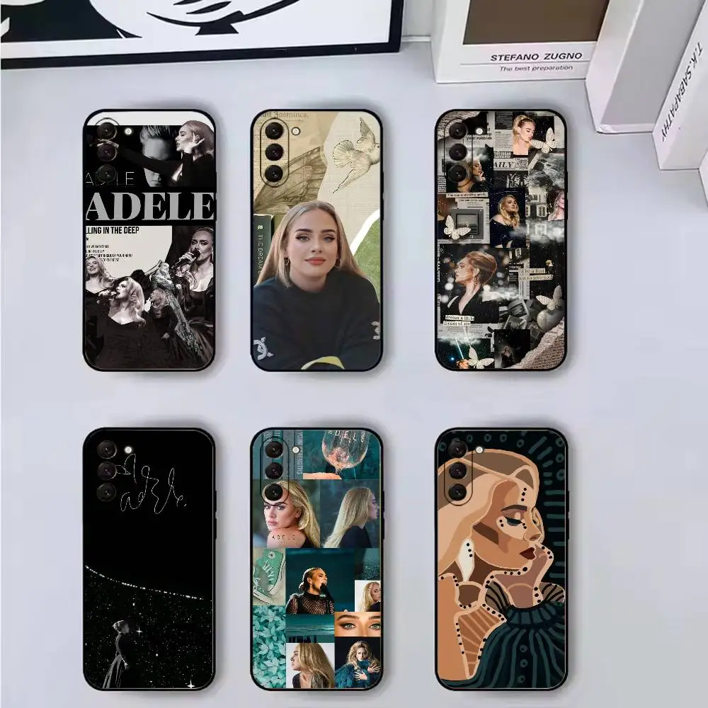 Singer A-Adele Phone Case Silicone Soft For Samsung Galaxy A73,A72,A71,A70,A53,A52,A51