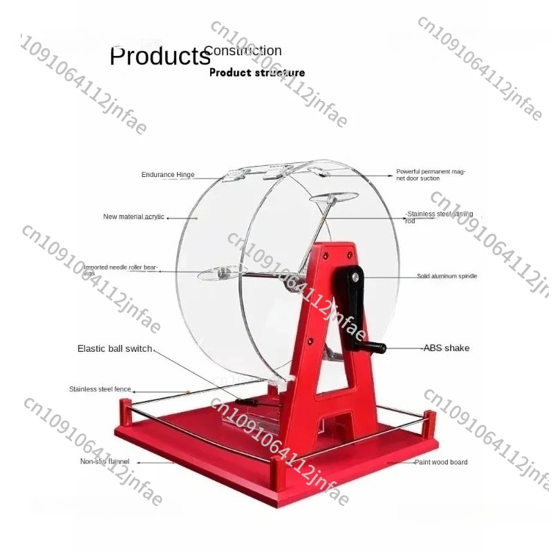 

Ручной счастливый лотерейный автомат, лотерейный номер настольного тенниса, деятельность на выбор номера