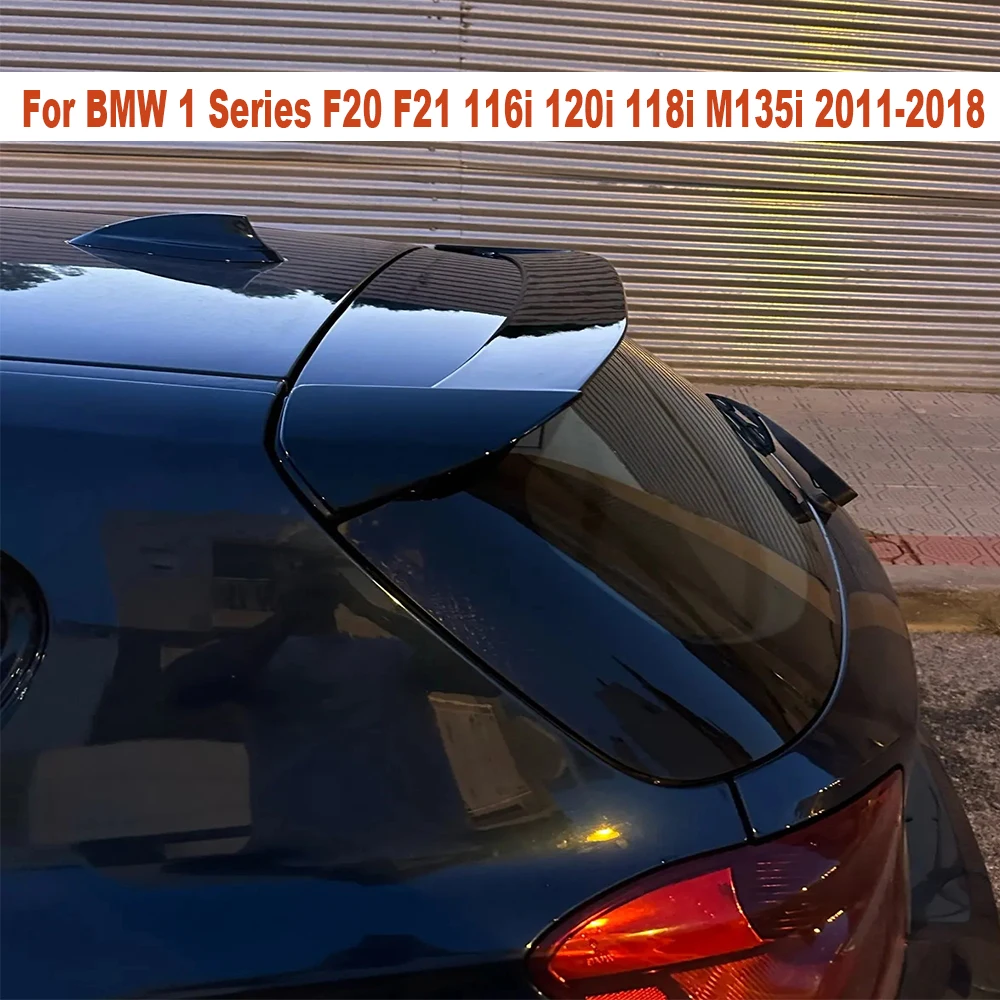 

For BMW 1 Series F20 F21 116i 120i 118i M135i 2011-2018 Car Tail Wings Fixed Wind Spoiler Rear Wing Auto Decoration Accessories