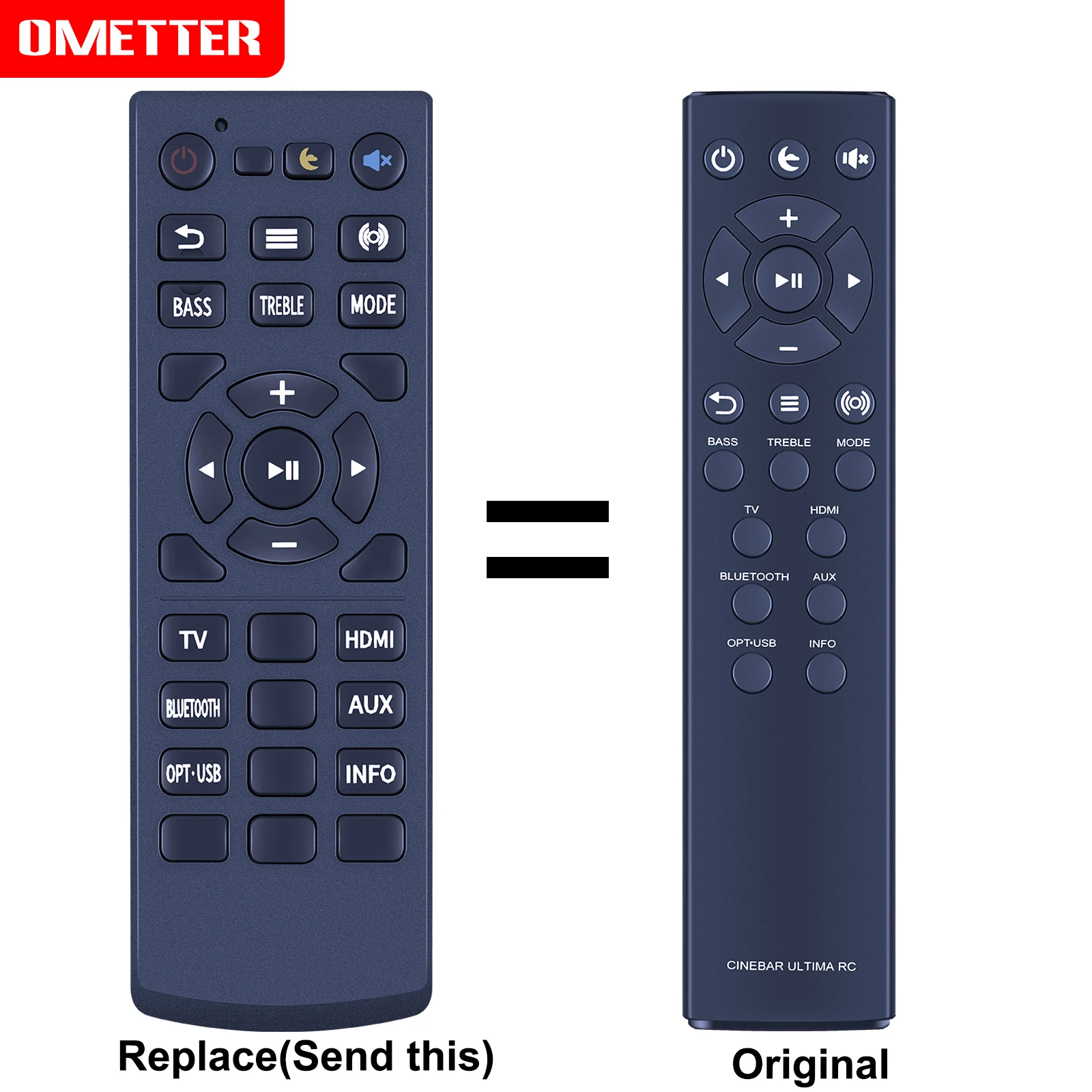 

New Replacement Remote Control For TEUFEL Cinebar Ultima RC