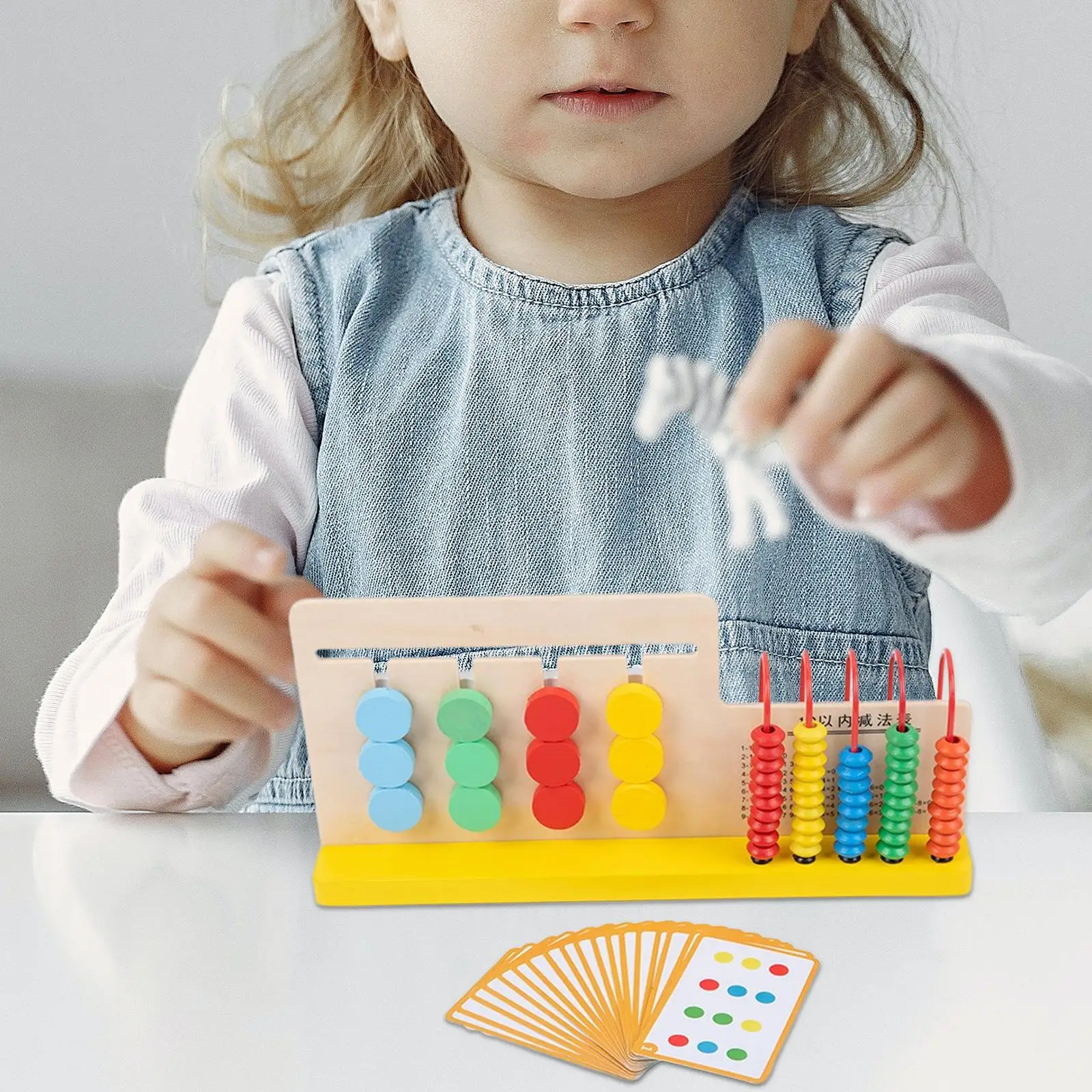 Schuifpuzzelframe Telraam Spelen en leren Houten speelgoed Verjaardagscadeau Kinderen