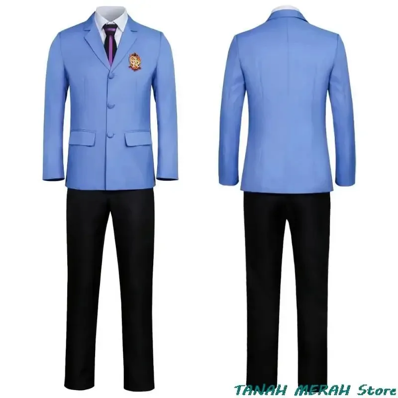 アニメ桜蘭高校ホスト部コスプレ衣装男性女性制服ハルヒ京子ひかる貴志 F9725CLU ジャケットコートシャツパンツ