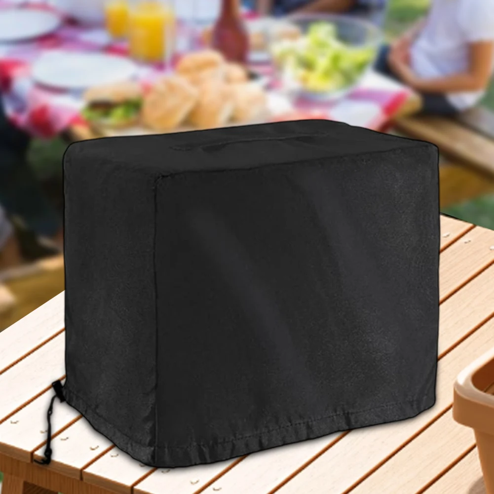 Outdoor Grill Cover Infrared Grill Cover 420D Oxford Fabric Adjustable Drawstring Heat-sealed Seams 17*17*15inch