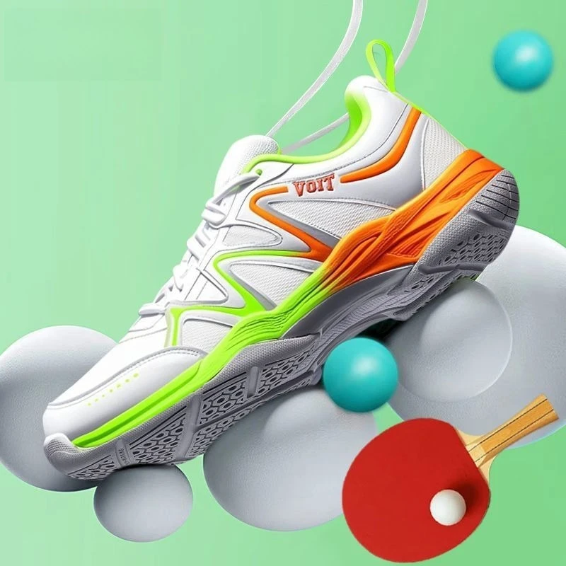 2026 Best Selling Table Tennis Shoe Men Anti Slip Sports Shoes Man Unisex Tennis Shoes Men Top Quality Indoor Court Shoe For Men