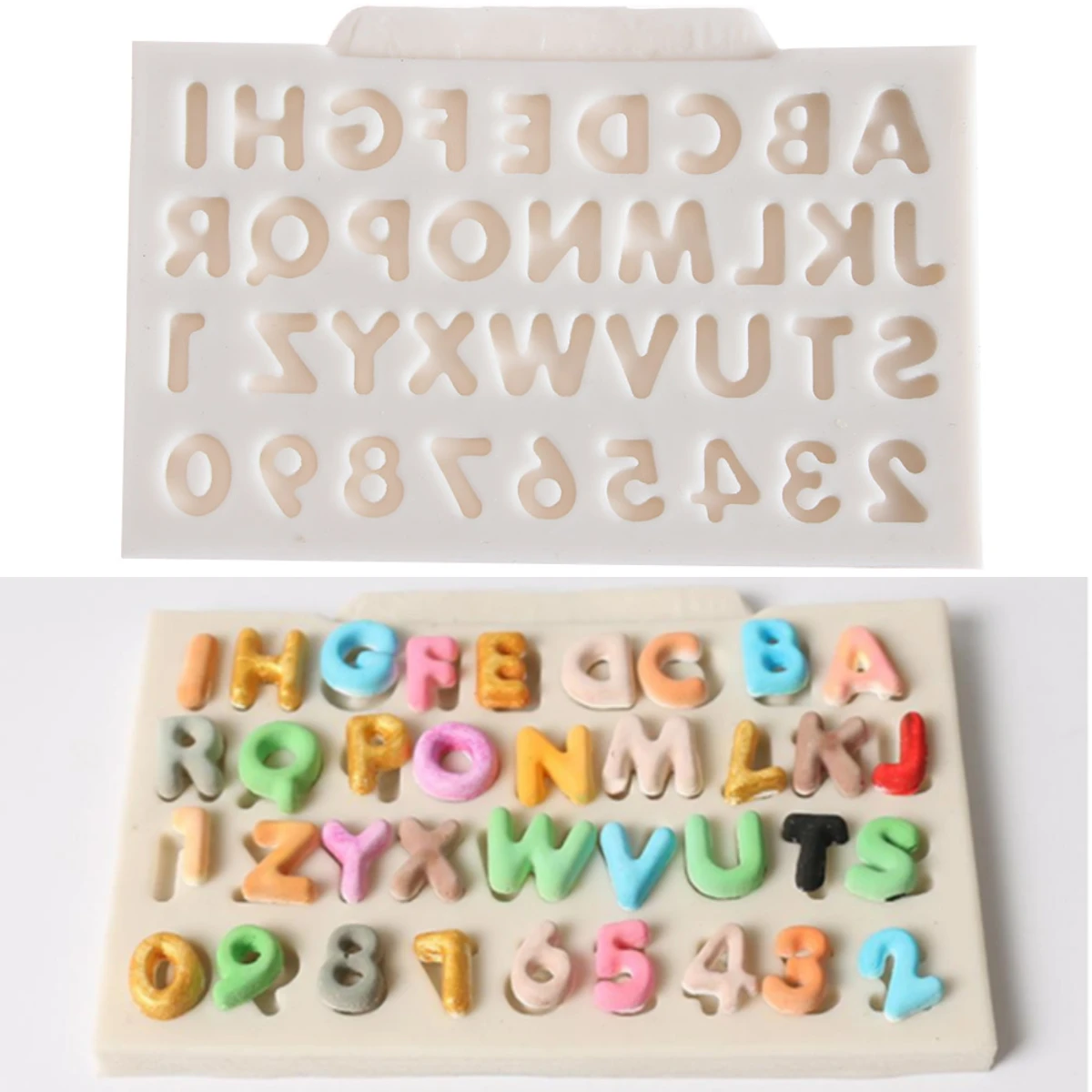 Creative Israel Hebrew Letters Shaped Silicone Mold DIY Cake Decorating Fondant Mould Tools Cake Chocolate Tools NEW Baking Tool