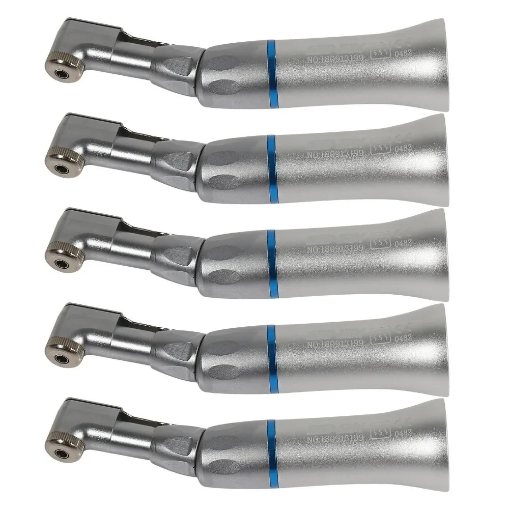 5 pcs Dental Slow Low Speed Contra Angle Handpiece E-Type Latch Wrench NSK Style