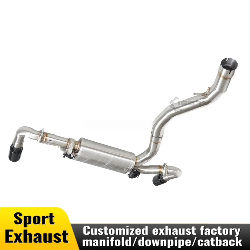 

Exhaust cat back for BMW 225I 230i G42 B48 2.0T 2020-2024 stainless steel exhaust pipe racing performance muffler modification