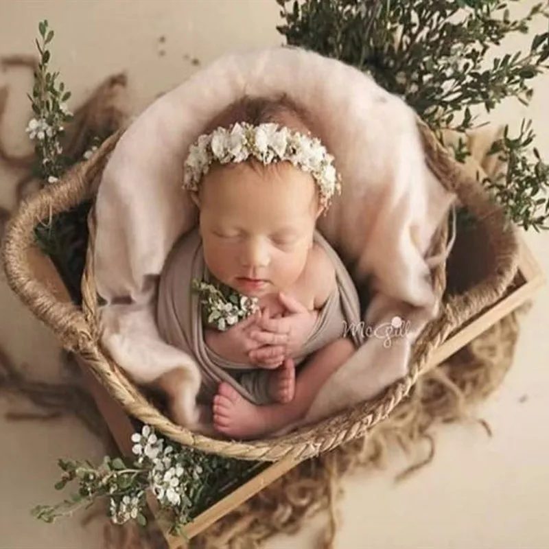 

Photography Accessories Newborn Photography Props Vine Weaving Basket Studio European and American Style Photography Bowl
