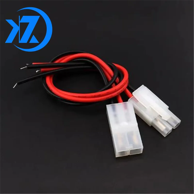 5PCS L6.2-2p 2Pin Spacing Between Male And Female Aerial Pair 6.2mm Terminal Power Cable Length 20CM Single Head