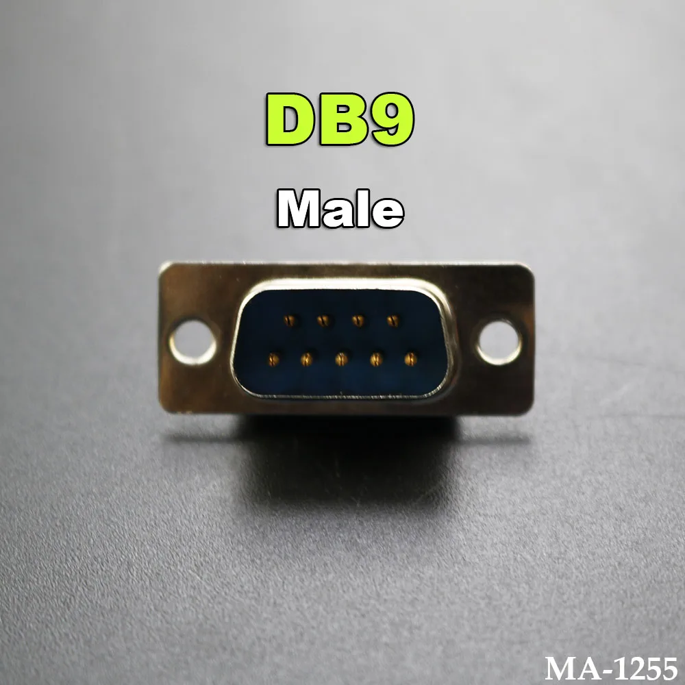 DB9 DB15 Hole/Pin Male Female Welded Connector RS232 Serial Port Socket DB D-SUB Adapter 9/15 Pin