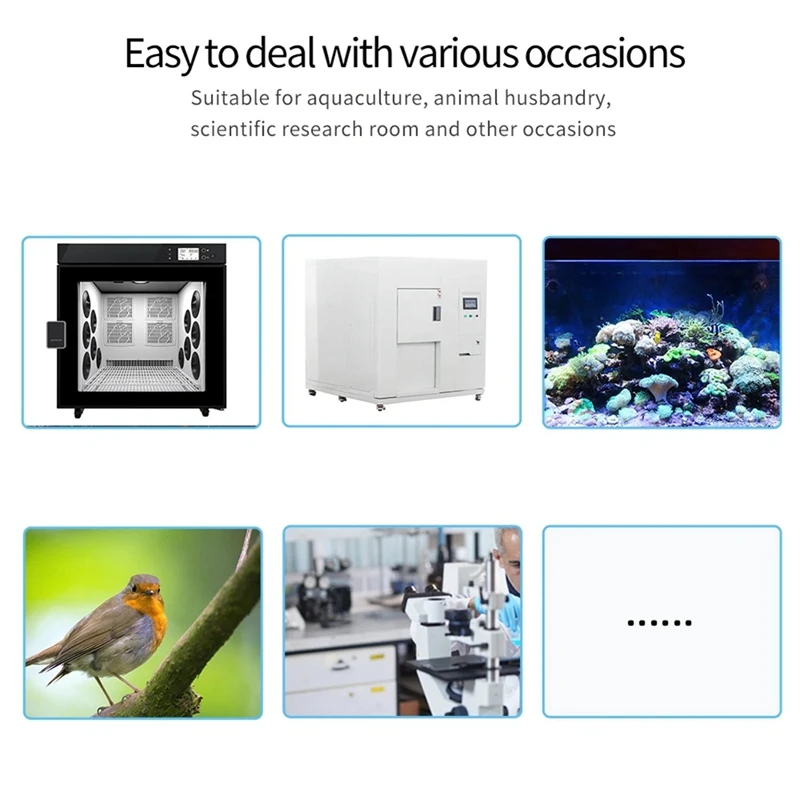 ETC-902 220V AC Controlador de temperatura digital Termostato Termorregulador Incubadora com sensor de alta precisão