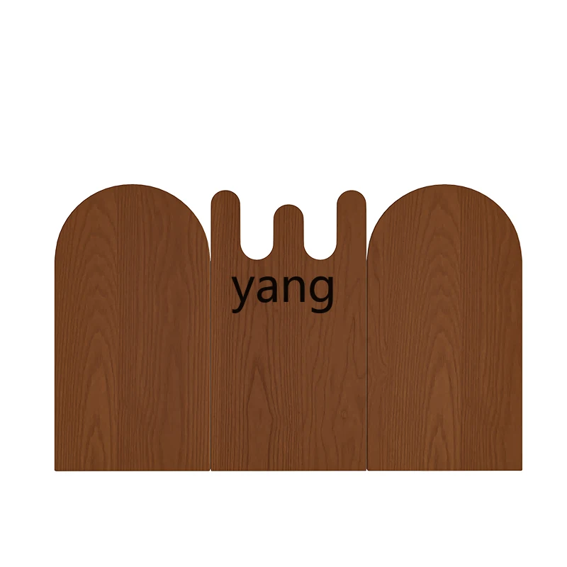 

Yjq Solid Wood Retro Children's Room Wall Panel Bedroom Movable Baffle Decorative Board Background Wood Board