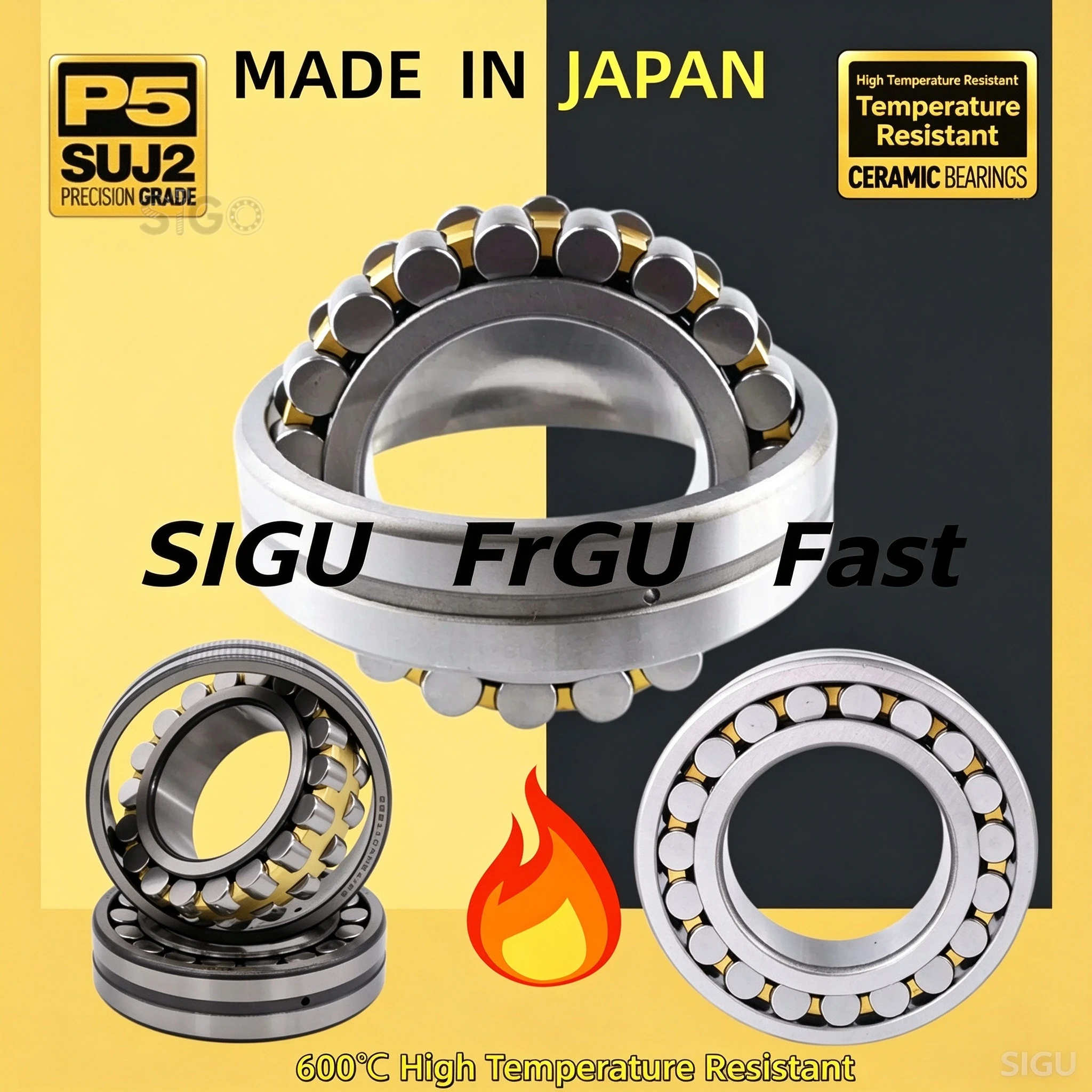24120 24122 24124 24126 24128 24130 24132 24134 24136 24138 24140 24144 24148 W33 Japan Imported Spherical Roller Bearing