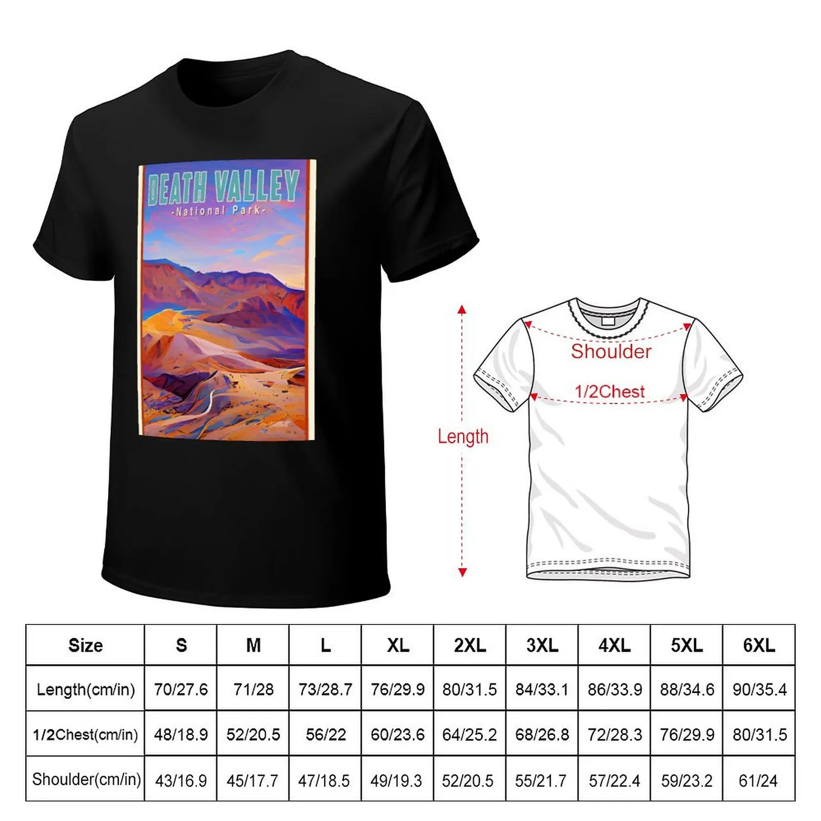 Nevada California Travel Death Valley National Park - Death Valley T-Shirt Halloween Theme T-Shirt