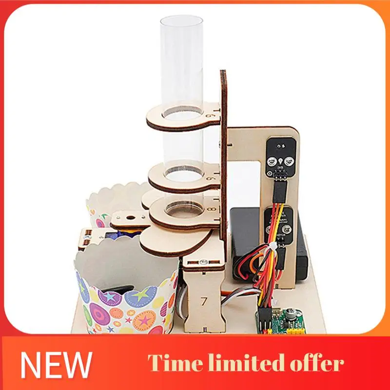 

1Set Intelligent Go Sorter DIY Science Experimental Kit Youth STEAM Education Handicraft Model Wood Color Learning Teaching Aid