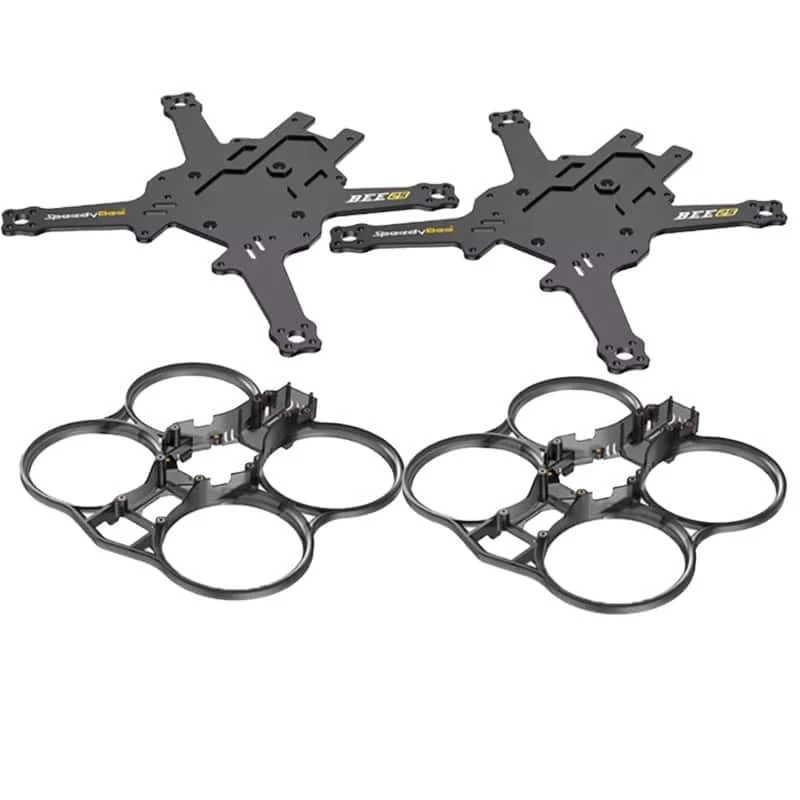 BEE25 Rack Accessories Carbon Plate Protective Ring Meteor Light Strip EXY Expansion Board Model Aircraft Part for SpeedyBee