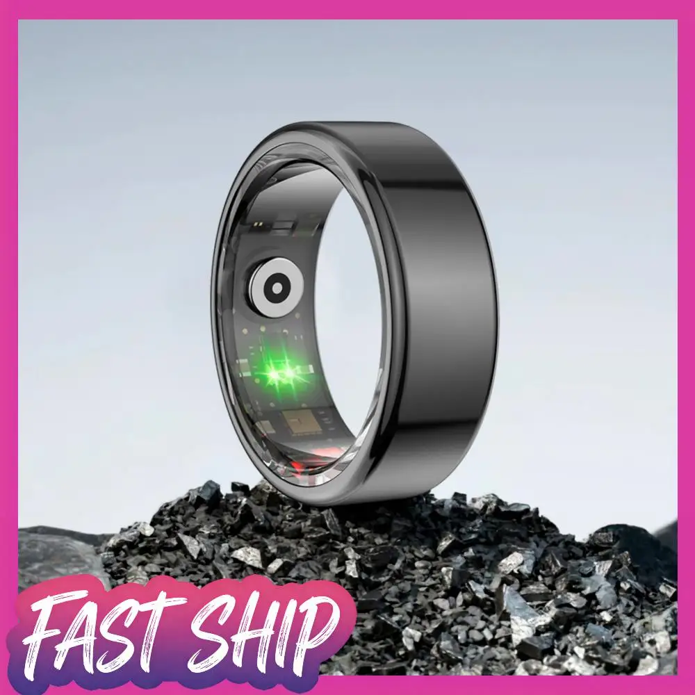 

Умное кольцо-трекер активности R02, водонепроницаемость IP68 и 5ATM, измерение пульса, мультиспортивные режимы, носимое устройство для Android и iOS