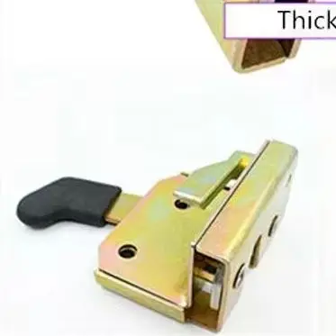 For 502 Heavy Machinery Cab Door Lock Handle Forklift Tractor Loader Metal Door Latch With Keys