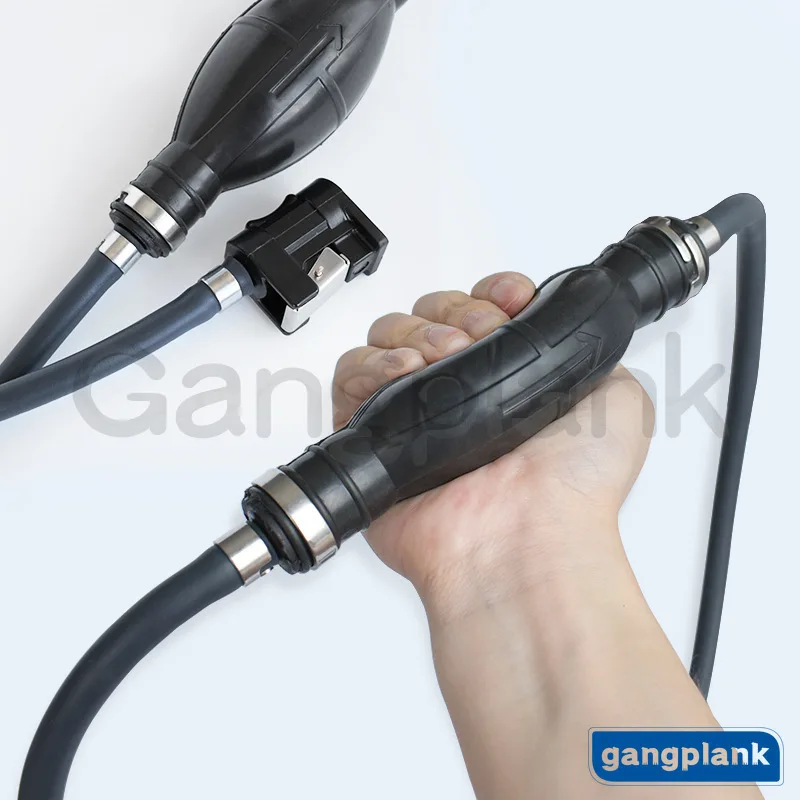 For Yamaha Hangkai Hidea Parsun Boat Outboard Motor Boat Hanging Universal Oil Pipe Connector Hand Pressure Pump