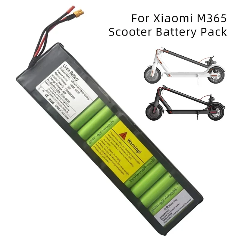 18650 Battery Pack For Xiaomi M365 Electric Scooter 36V 7800mAh Electric Bicycle Batteries XT30 JST Built-in BMS Protection