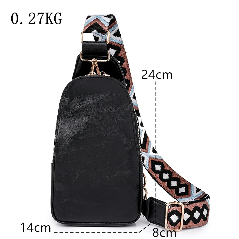 Women Bag New Shoulder Bag Casual Chest Bag Business Ladies Messenger Bag Multi-Functional Sport Travel Pack All Match Sling Bag