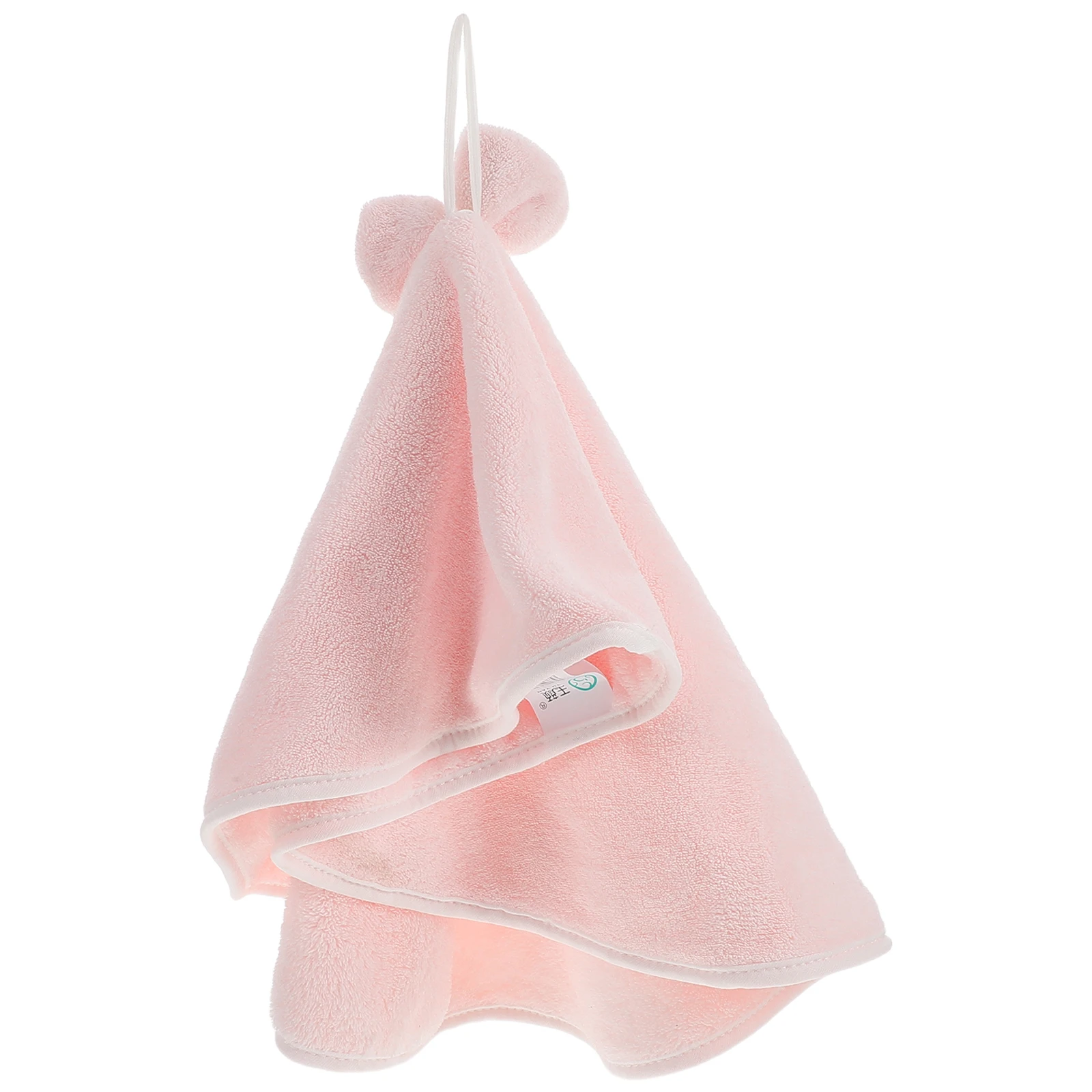 

Hanging Hand Towel Soft Coral Fleece Absorbent Quick Dry Lintfree Multi Purpose Towels for Kitchen Bathroom Gym Decor