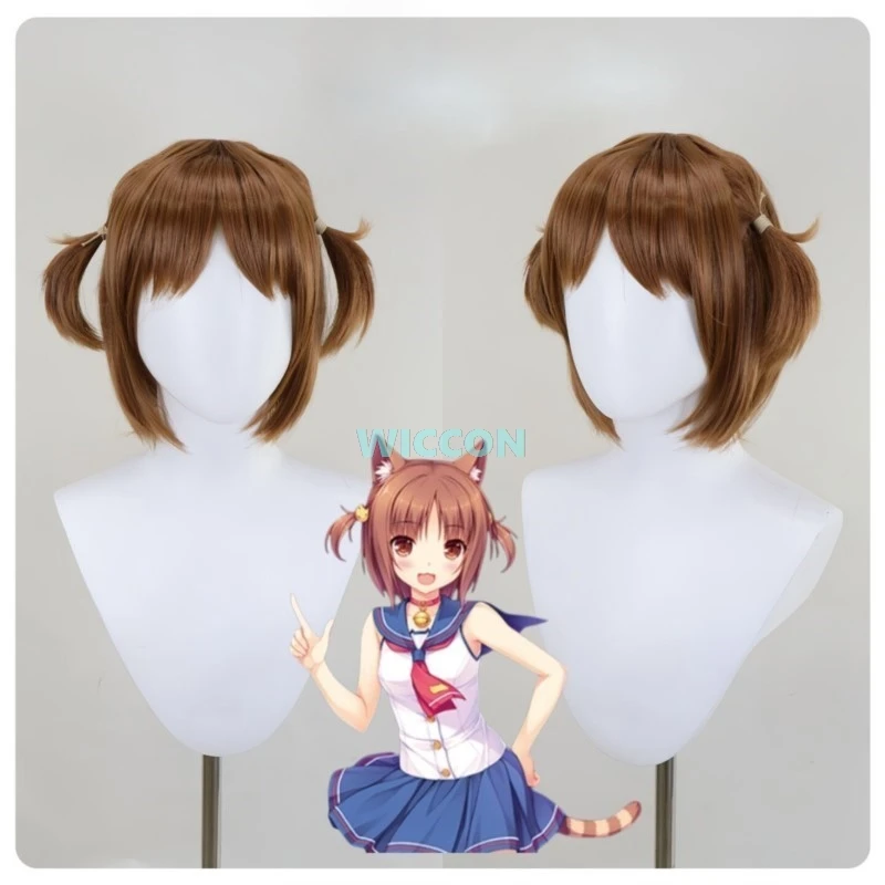 Red Bean Cosplay Game Nekopara Full Set Cute Maid Lolita Dresses Cosplay Costume Custom Wig Tail Ear Women Role Play Halloween view 4