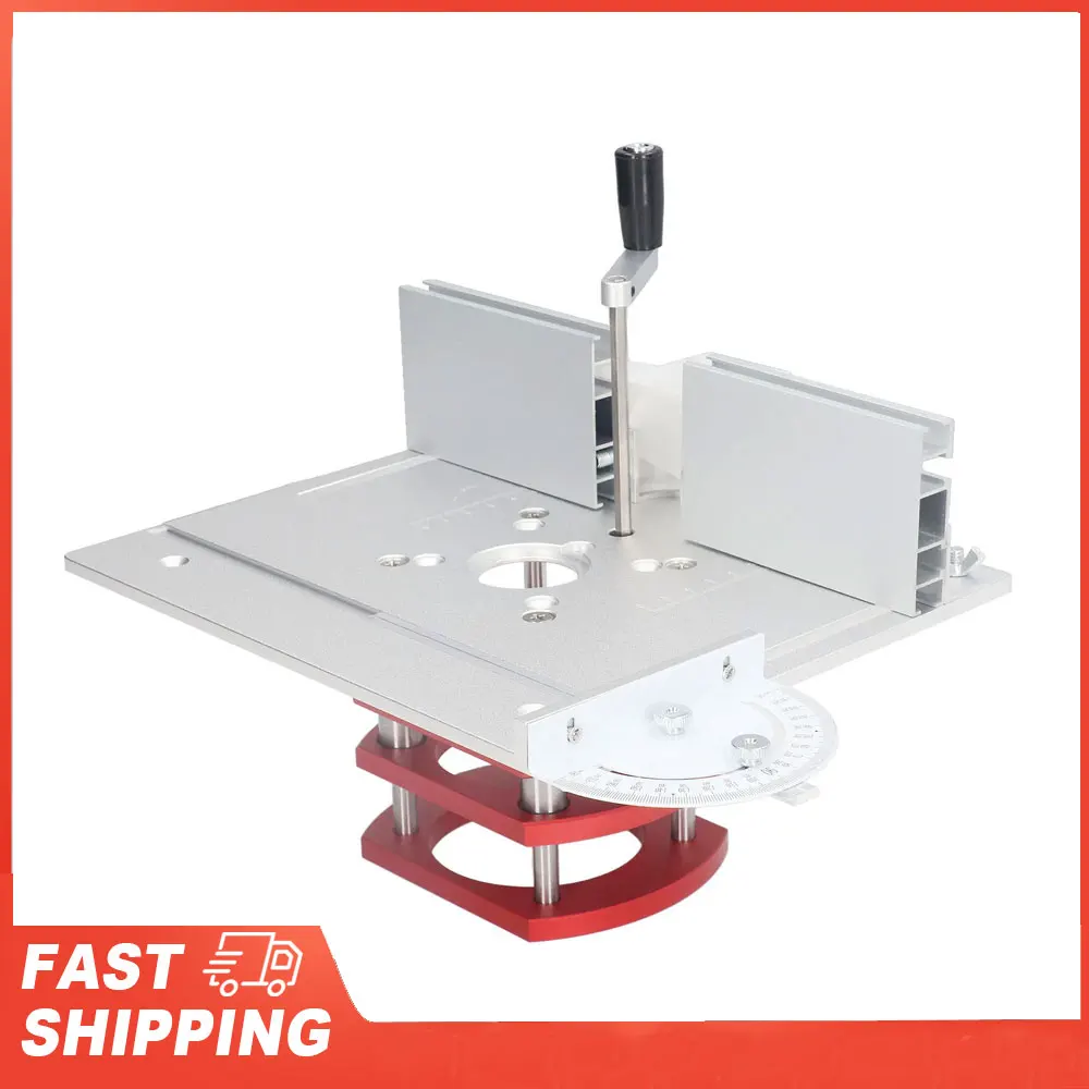 

Router with Top Plate Router Lifting Base Woodworking Slotting Trimming Chamfering Table Top Woodworking Router