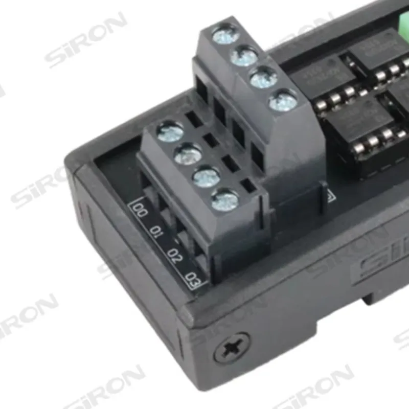 24VDC DC Solid State Relay Optical Coupling Isolation 4-Channel DIN Rail Mounting Industrial PLC Control Module for Y315
