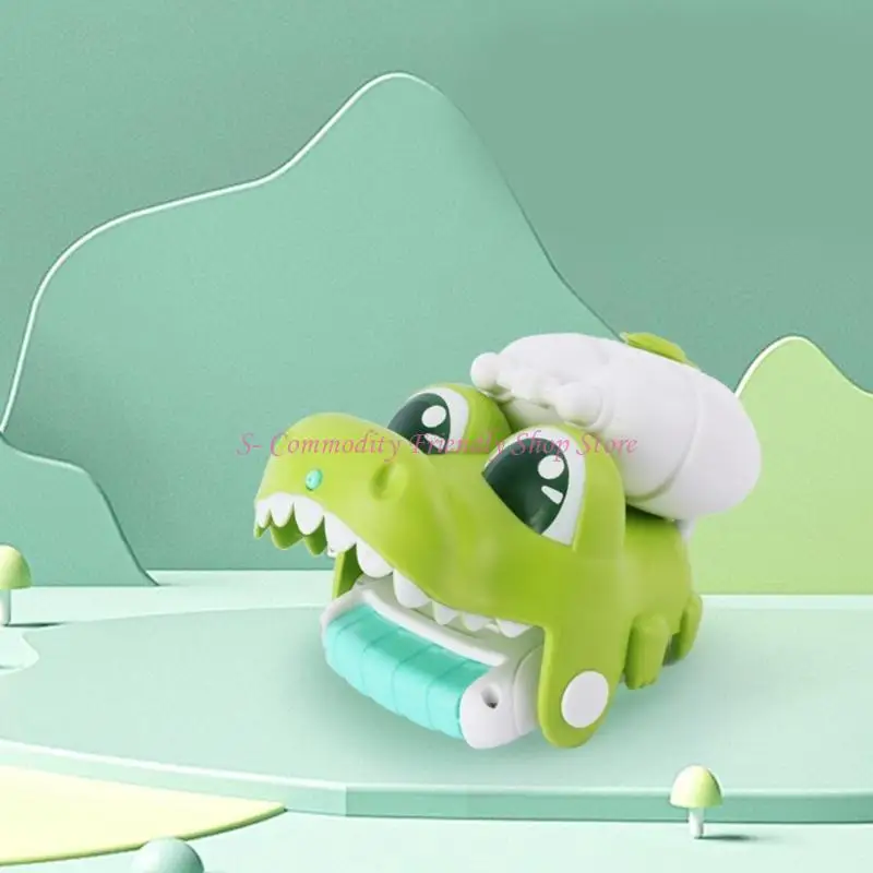 85AE การ์ตูนสัตว์รูปร่างปืนฉีดน้ำของเล่นปืนฉีดน้ำที่มีสีสันฤดูร้อนกลางแจ้งของเล่น